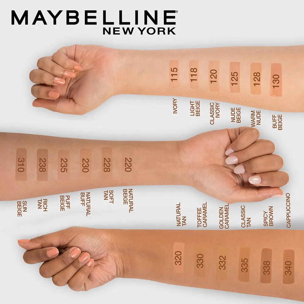 Maybelline New York Fit Me Matte   Poreless Liquid Foundation, 120 Classic Ivory | Matte Foundation | Oil Control Foundation | Foundation With SPF, 30 ml