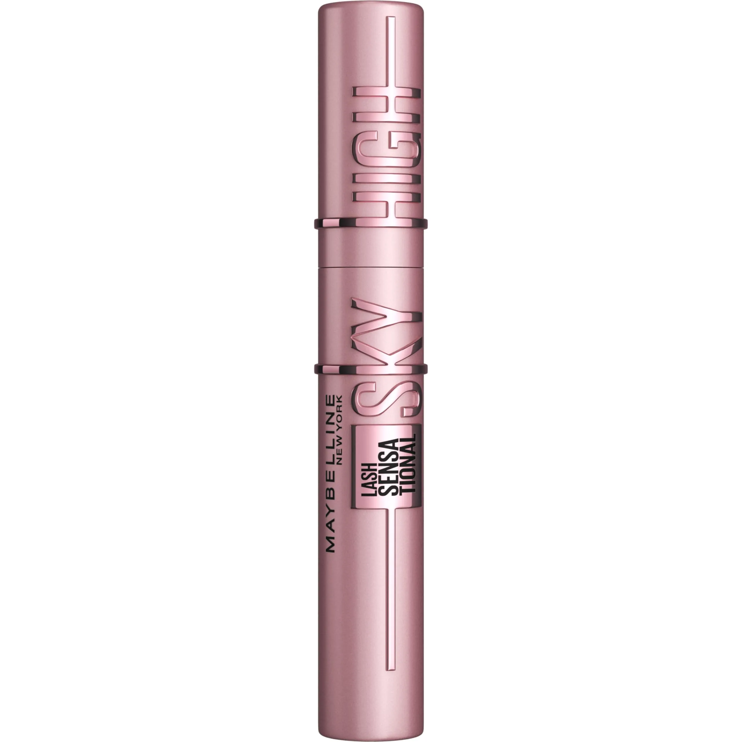 Maybelline New York Lash Sensational Sky High Washable Eyelash Mascara Makeup, Volumizing, Lengthening, Defining, Curling, Multiplying, Buildable Formula, Blackest Black, 7.2 ml