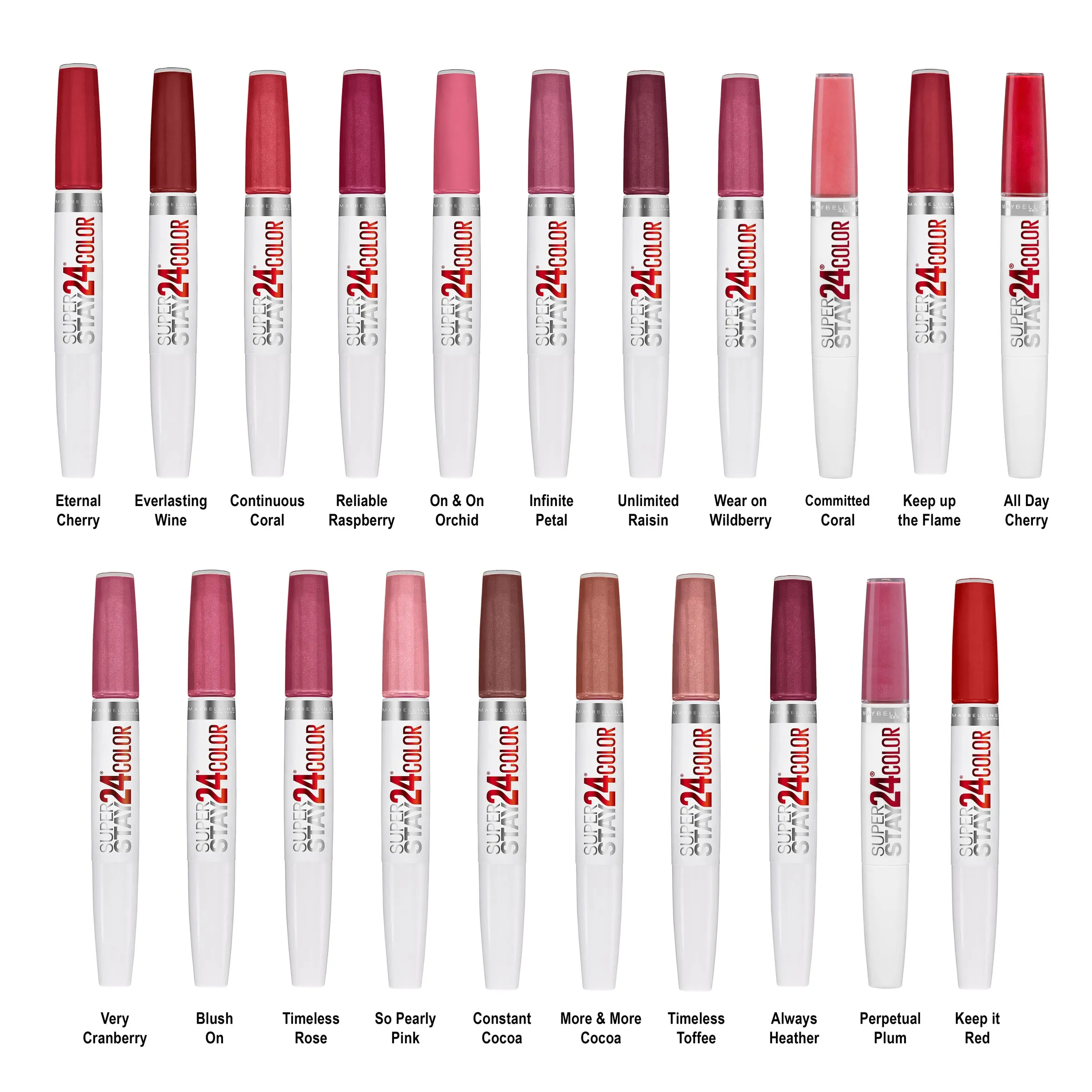 Maybelline SuperStay 24 2-Step Longwear Liquid Lipstick - Continuous Coral 020