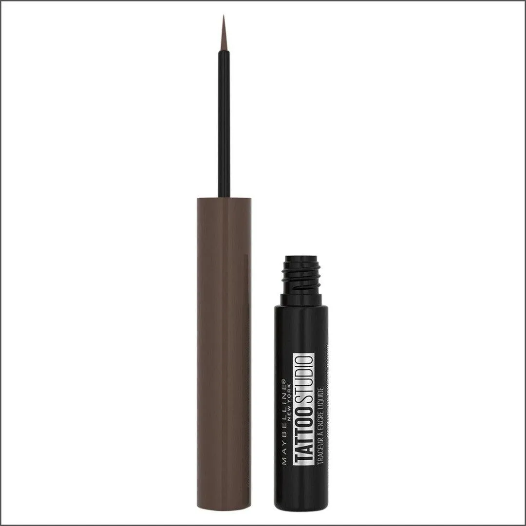 Maybelline Tattoo Studio Liquid Ink Eyeliner - Dark Henna Brown