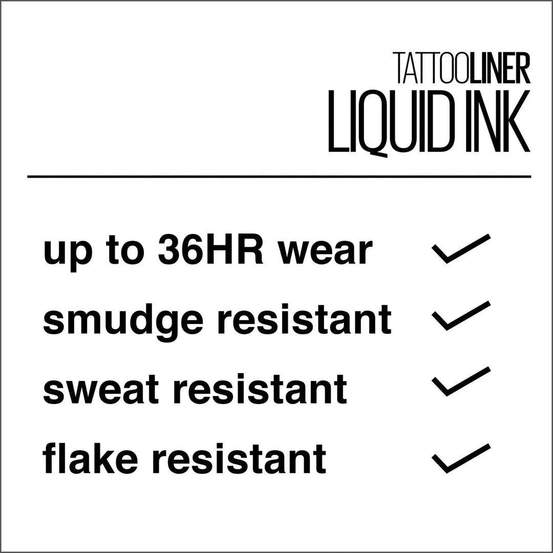 Maybelline Tattoo Studio Liquid Ink Eyeliner - Dark Henna Brown