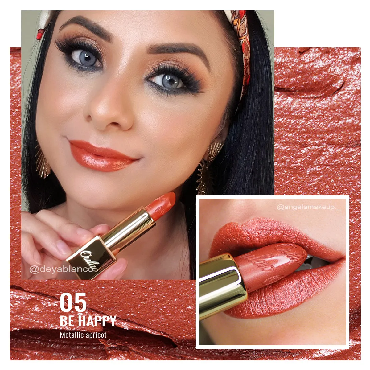 Metallic Shine Lipstick | D05 Be Happy