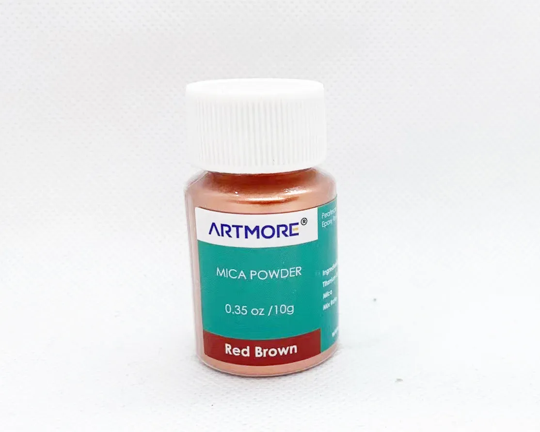 Mica Powder  / Pearlescent Color Pigments for Epoxy Resin- 10g each - 02