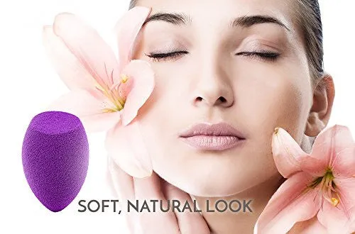 Midabi Beauty Sponge - Latex Free with a Flat Touch Design -For Powder, Cream, or Liquid Makeup