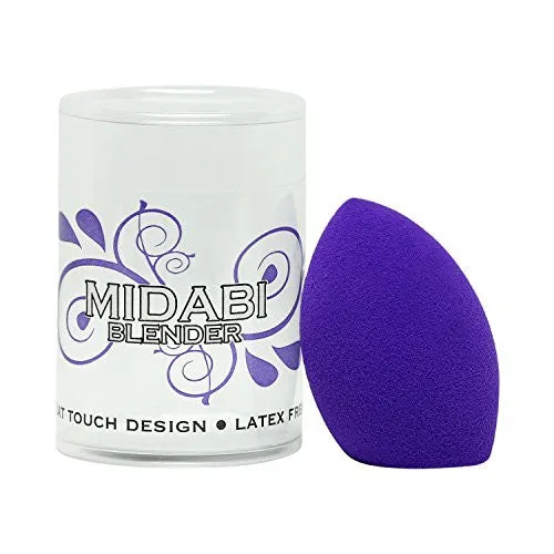 Midabi Beauty Sponge - Latex Free with a Flat Touch Design -For Powder, Cream, or Liquid Makeup