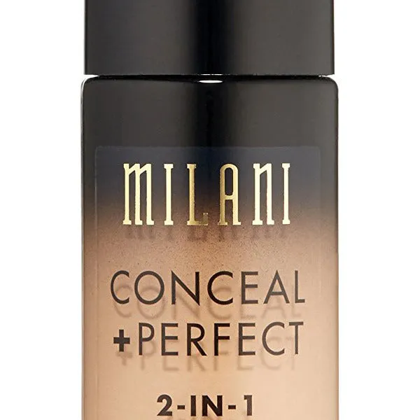 MILANI - Conceal   Perfect 2-in-1 Foundation Concealer Medium Beige - 1 fl. oz. (30 ml)