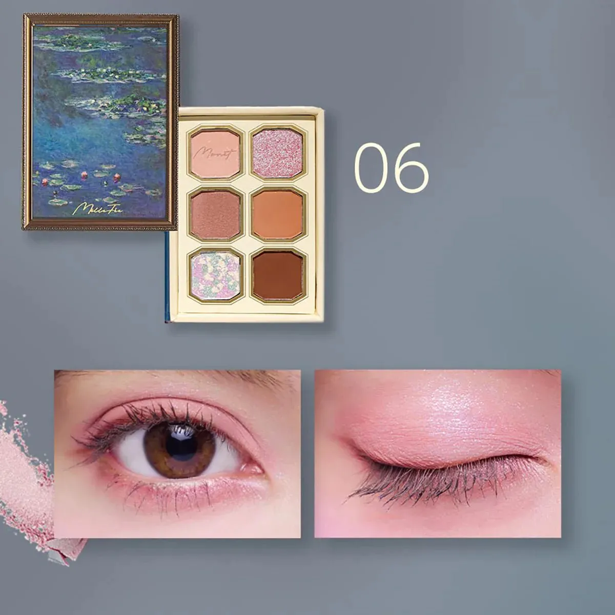 MILLEFEE Painting Shadow Palette - 06 Water Lilies