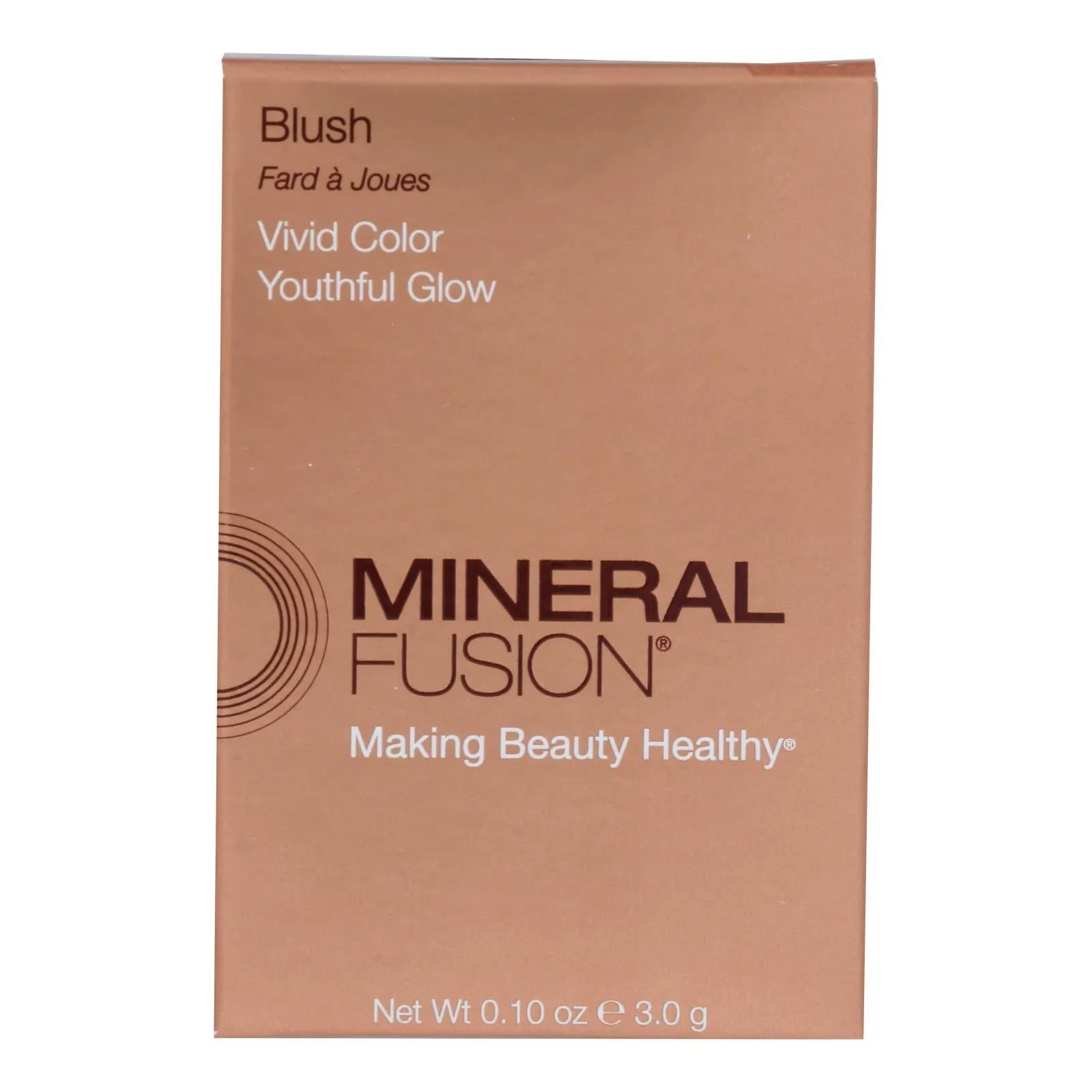 Mineral Fusion Blush Harmony (0.1 Oz.) - Natural Blush for a Healthy Glow, Cruelty-Free and Vegan