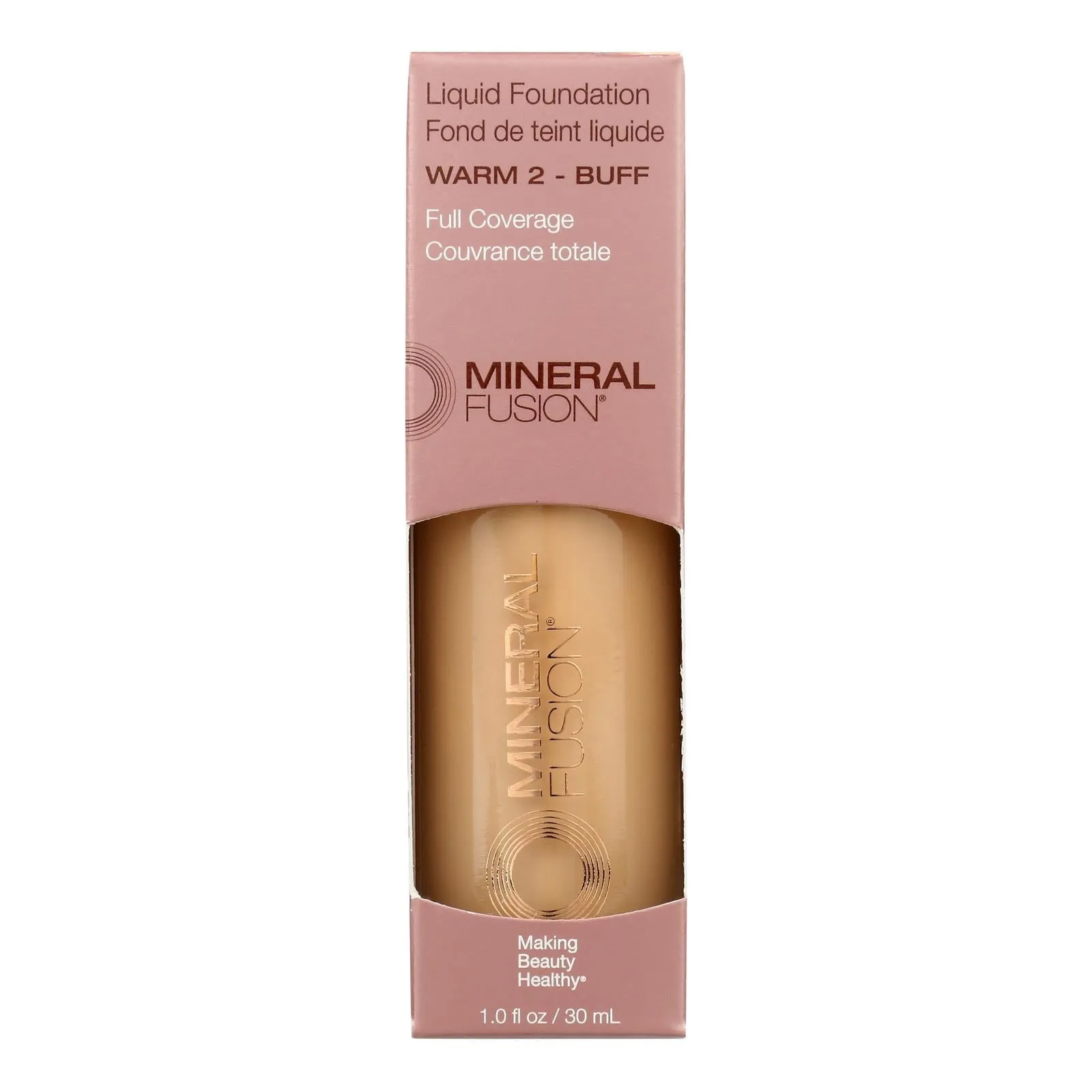 Mineral Fusion Liquid Foundation in Warm2 - 1 Fl Oz