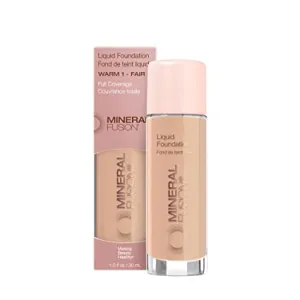 Mineral Fusion Liquid Foundation - Warm1, 1 Fl Oz