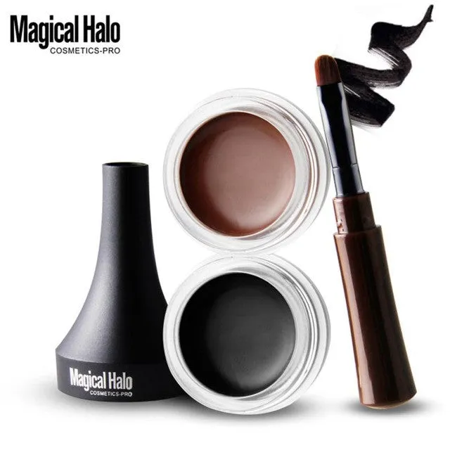 Mini Eyeliner Gel Cream With Brush