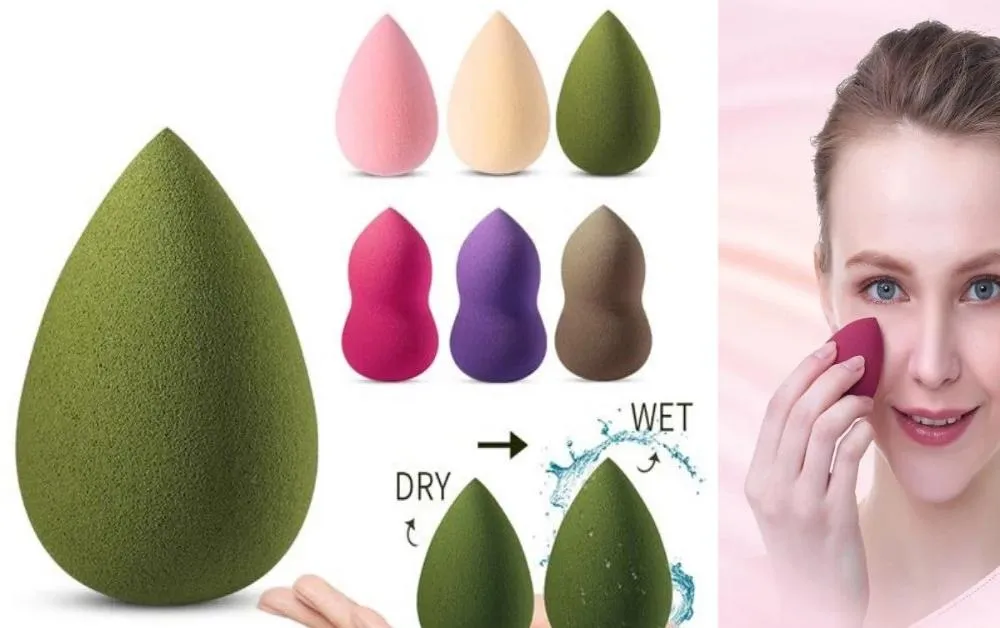 Mini Makeup Sponge Beauty Blenders Cosmetic Puff Powder Professional Foundation Cream Tool 50 Pieces