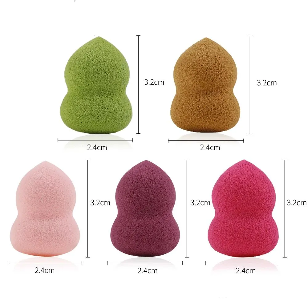 Mini Makeup Sponge Beauty Blenders Cosmetic Puff Powder Professional Foundation Cream Tool 50 Pieces