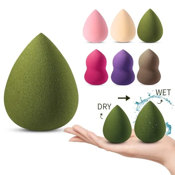 Mini Makeup Sponge Beauty Blenders Cosmetic Puff Powder Professional Foundation Cream Tool 50 Pieces