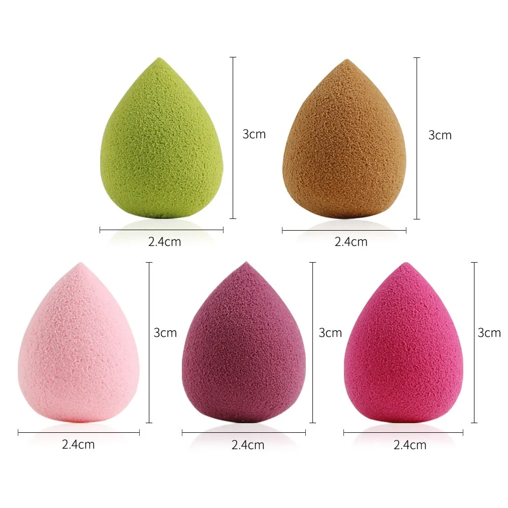 Mini Makeup Sponge Beauty Blenders Cosmetic Puff Powder Professional Foundation Cream Tool 50 Pieces