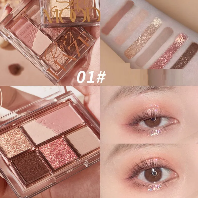 Mini Pearlescent Matte Eyeshadow Palette