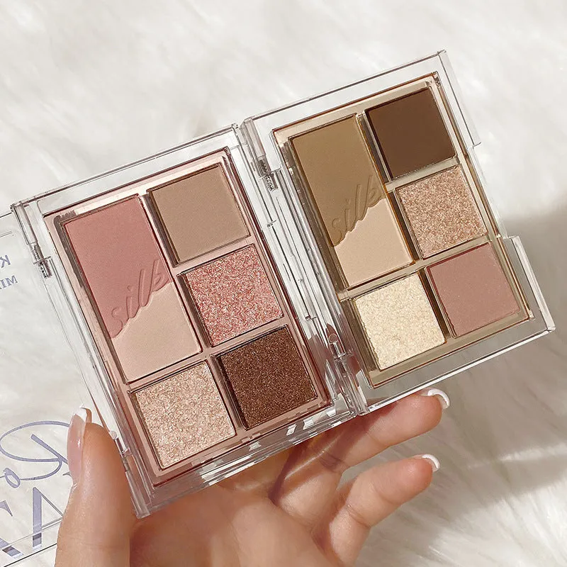 Mini Pearlescent Matte Eyeshadow Palette