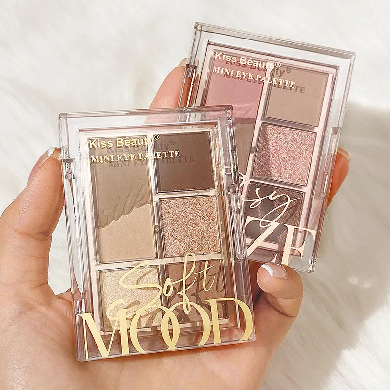 Mini Pearlescent Matte Eyeshadow Palette