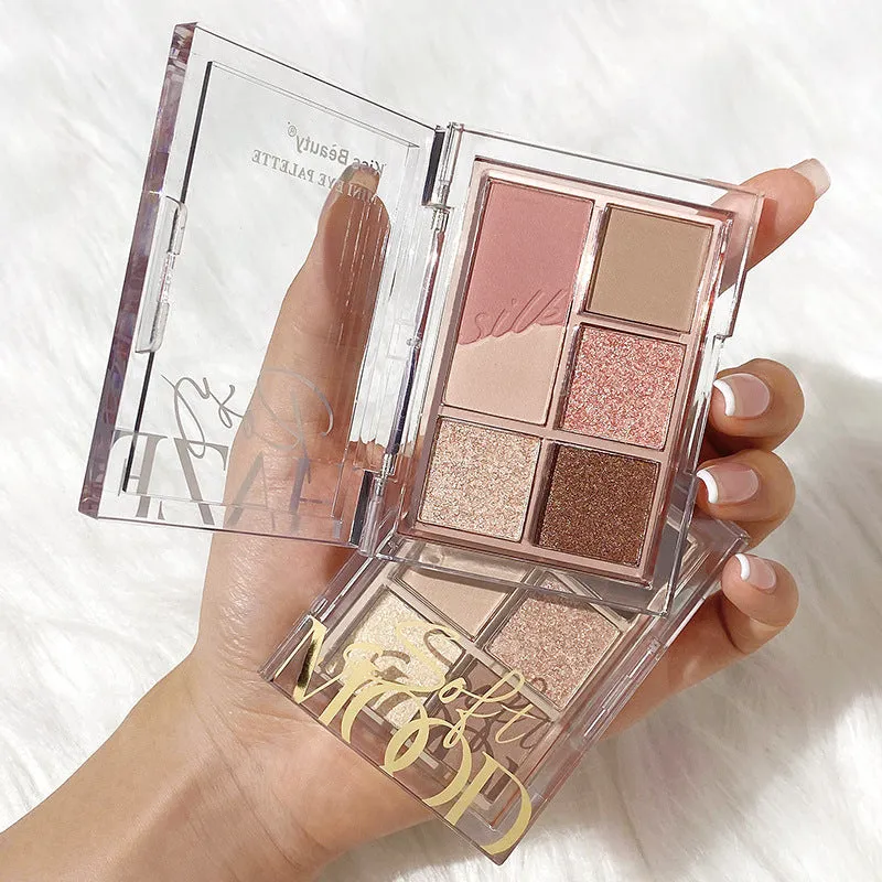 Mini Pearlescent Matte Eyeshadow Palette