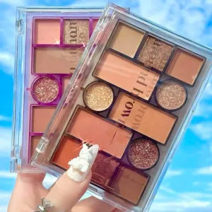 Miss Lara - 12 Color Matte & Shimmer Eyeshadow Palette