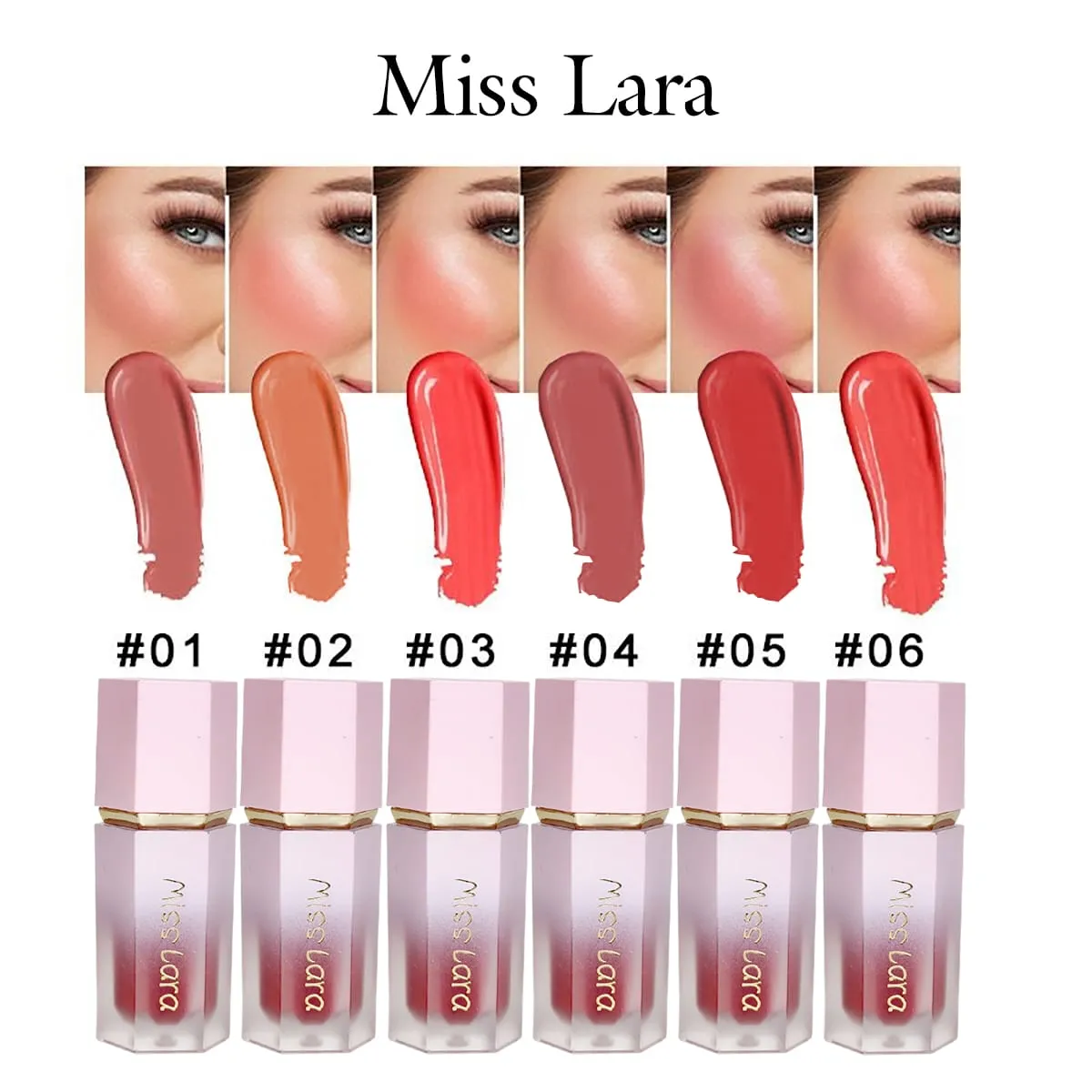 Miss Lara Viral Blush Highly Pigmented Matte Liquid Blush