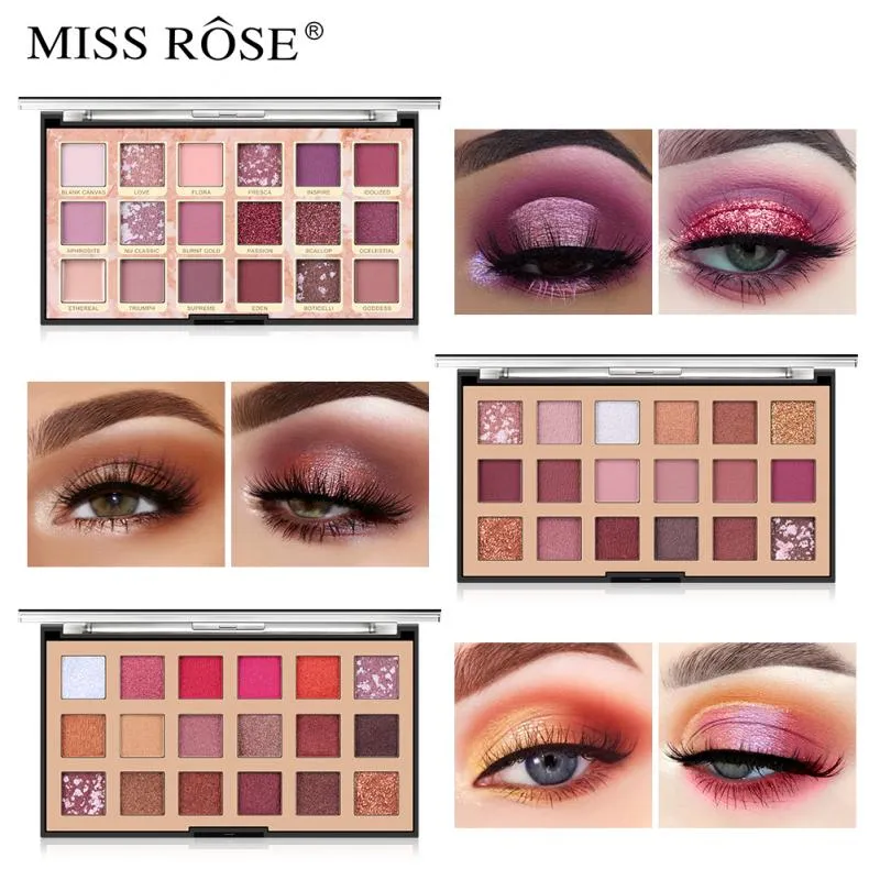 MISS ROSE Rose Gold Eyeshadow Palette