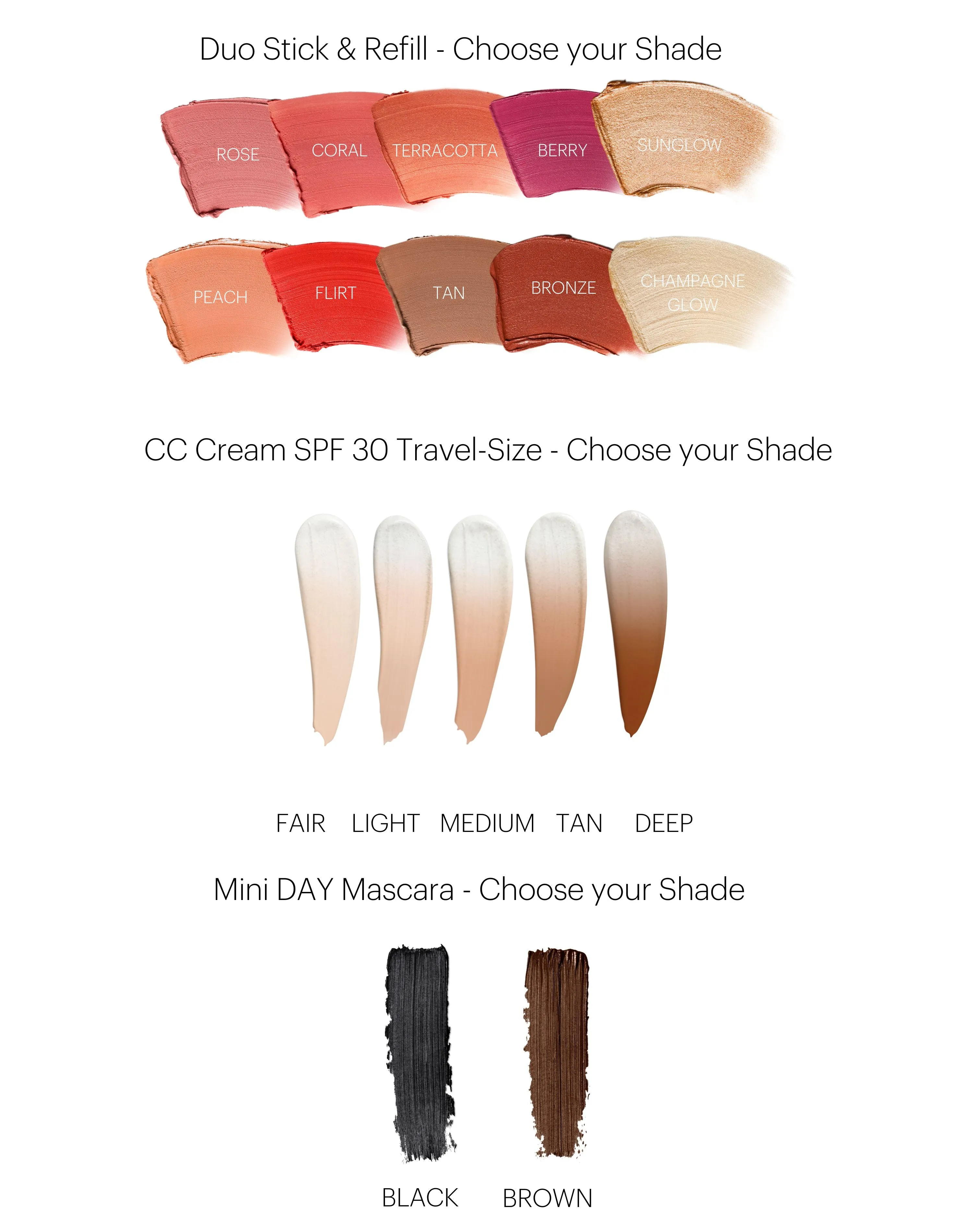 Mix & Match Travel Essentials