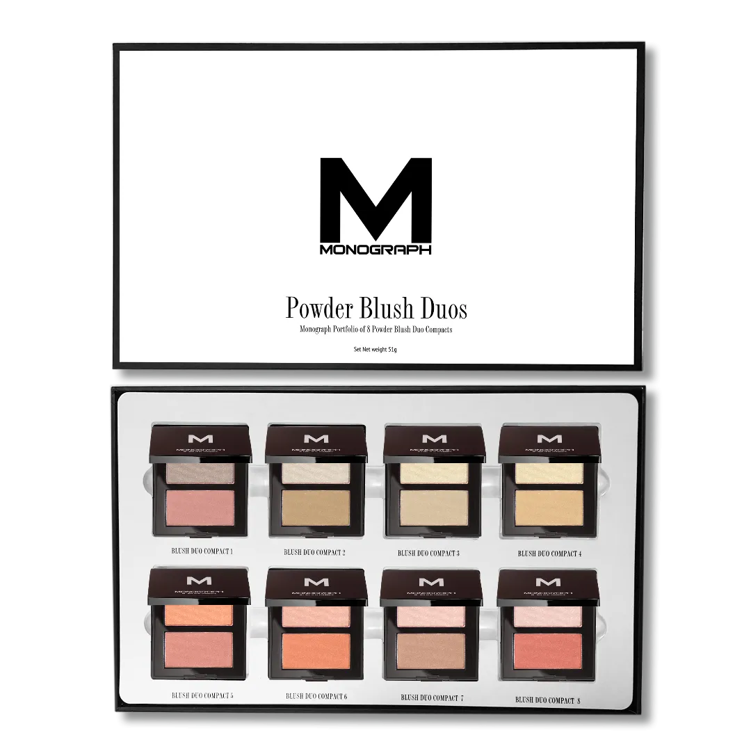 Monograph Pressed Powder Blush Duos Portfolio