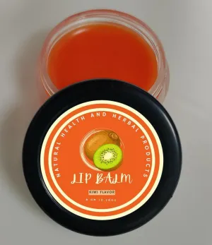Natural Health and Herbal products Kiwi Kisses Lip Balm - Your Lips' Best Friend 12 Hour Moisturization Shea Butter 12 Hrs Miniaturization, Long Lasting, Romantic, Kissable, Smooth Enriched, Care- 8g
