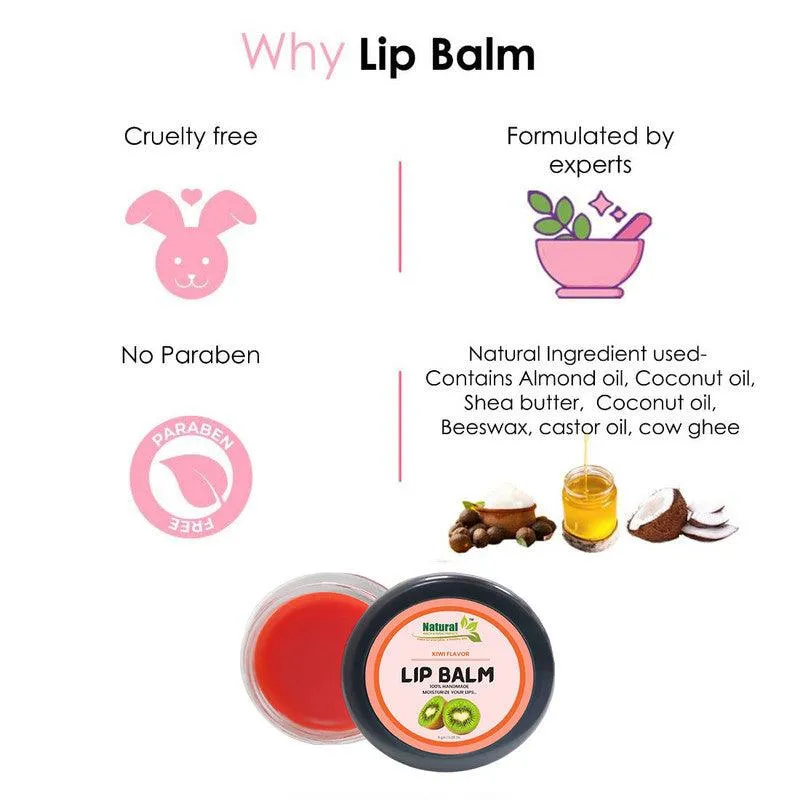 Natural Health and Herbal products Tropical Fruit Delight: Kiwi-Orange Tinted Lip Balm for Everyday Glam Bright Lip 12 Hrs Miniaturization, Long Lasting, Romantic, Kissable, Smooth Enriched, Care- 8g
