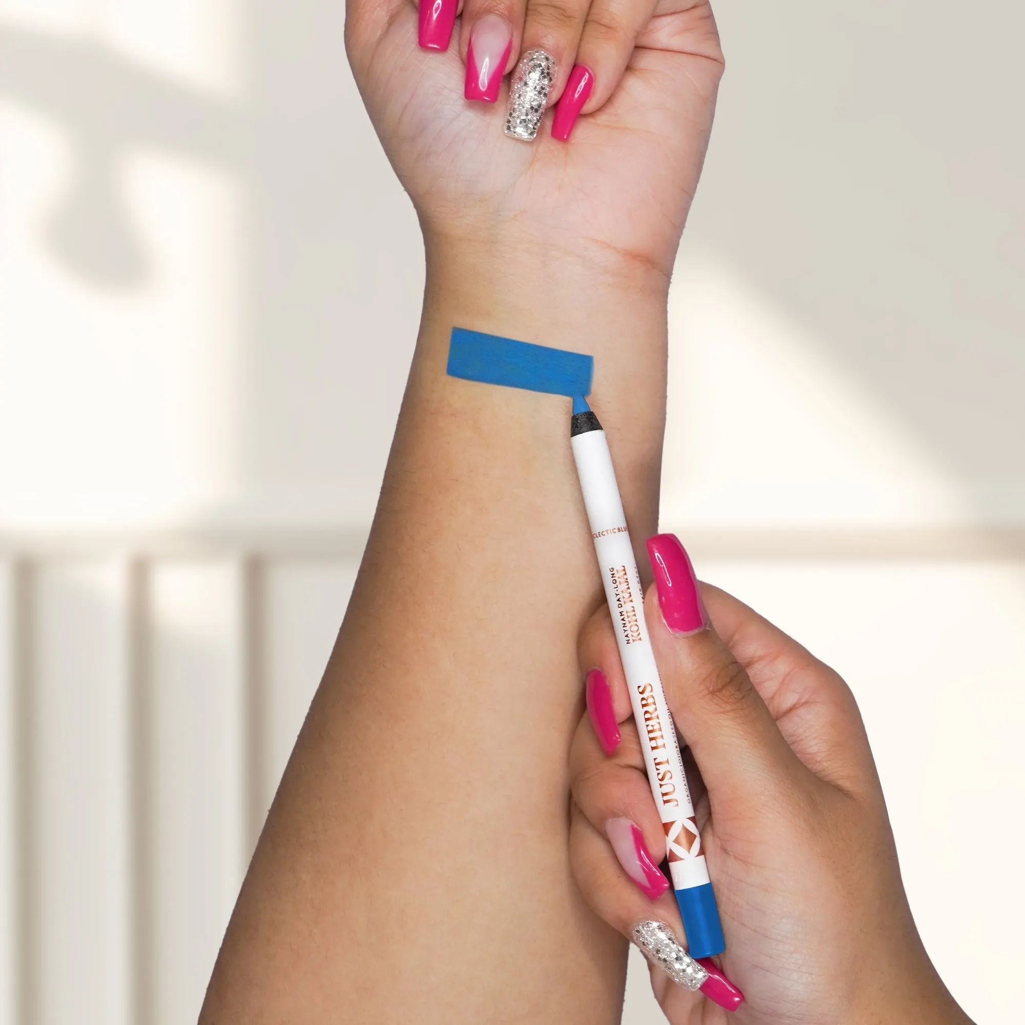 Naynam Day Long Sharpenable Kajal (Available in 6 Shades) - Just Herbs
