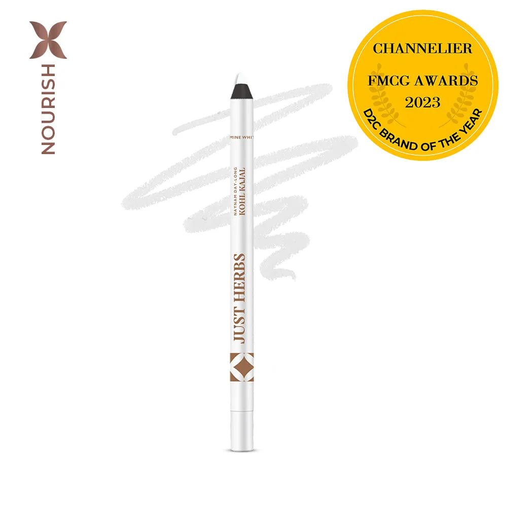 Naynam Day Long Sharpenable Kajal (Available in 6 Shades) - Just Herbs