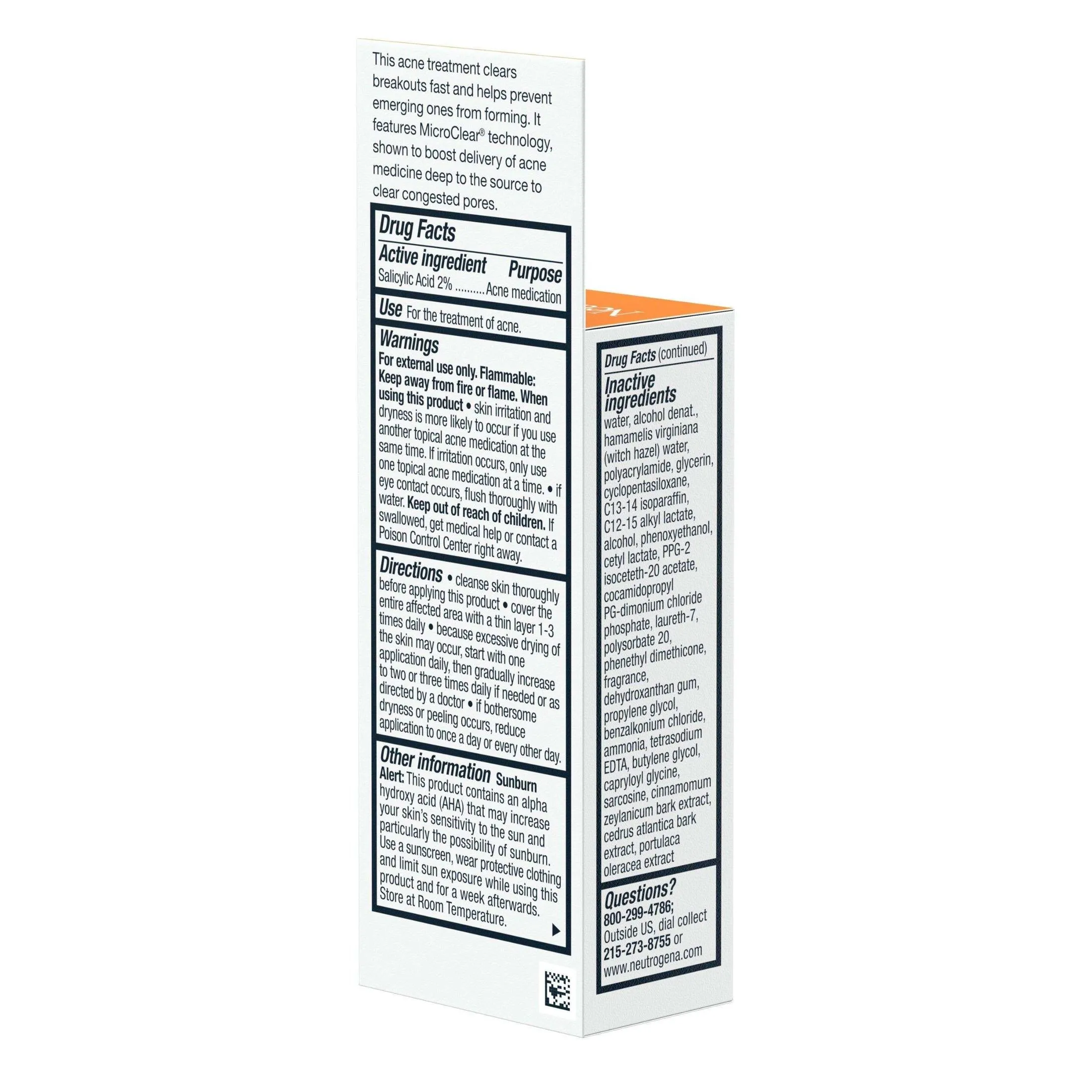 Neutrogena Rapid Clear Acne Eliminating Spot Gel - 0.5 fl oz