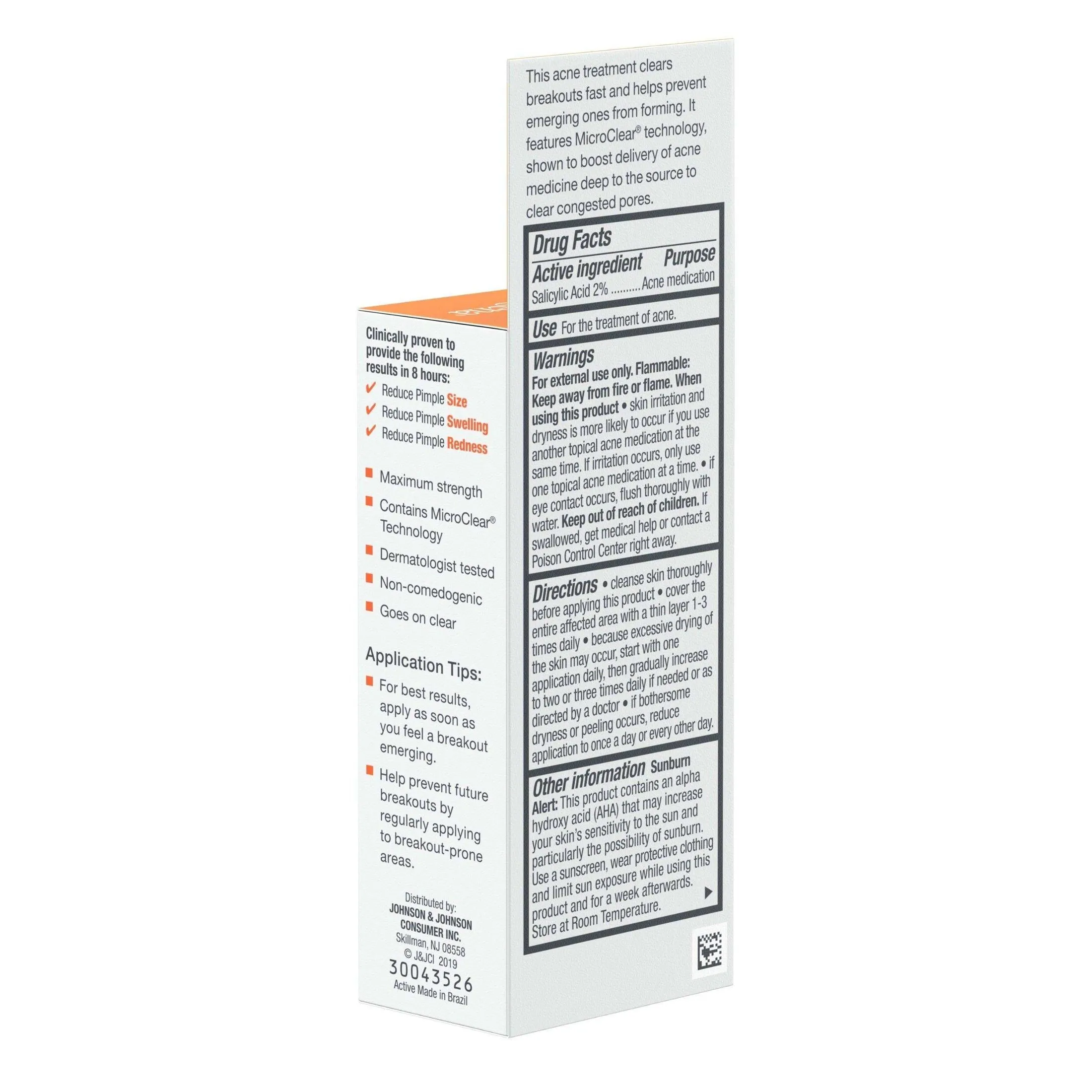 Neutrogena Rapid Clear Acne Eliminating Spot Gel - 0.5 fl oz