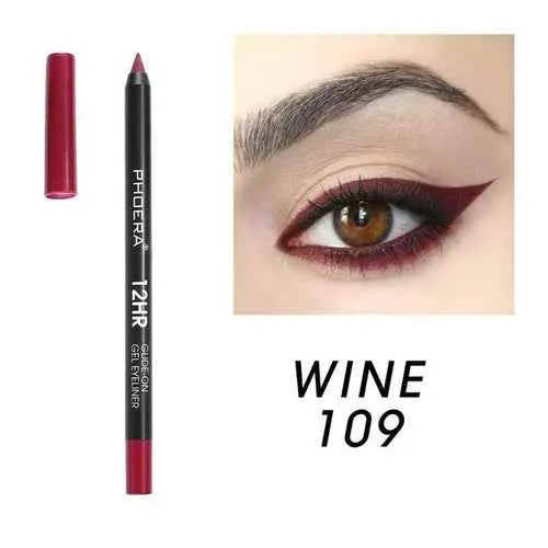 New Professional Color Eyeliner Pencil Pearlescent Matte Waterproof