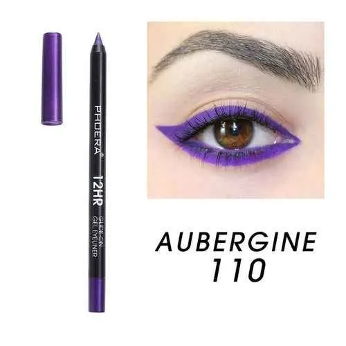New Professional Color Eyeliner Pencil Pearlescent Matte Waterproof