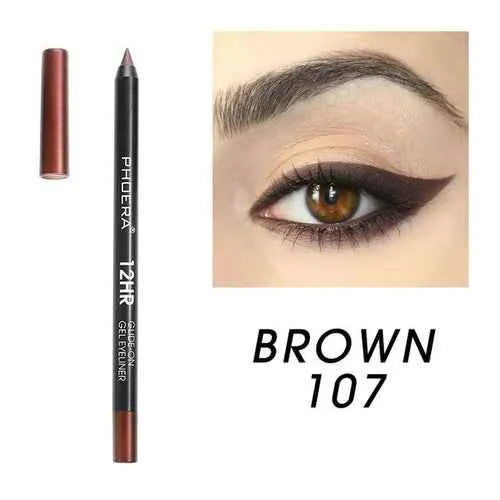 New Professional Color Eyeliner Pencil Pearlescent Matte Waterproof