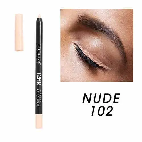 New Professional Color Eyeliner Pencil Pearlescent Matte Waterproof