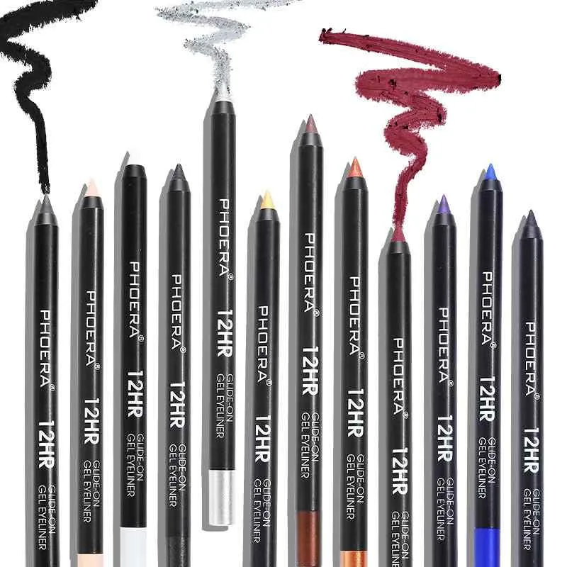New Professional Color Eyeliner Pencil Pearlescent Matte Waterproof