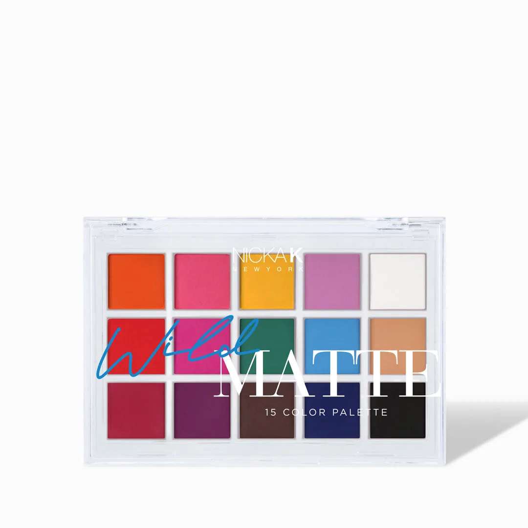 Nicka K Wild Matte 15 Color Palette ES1504