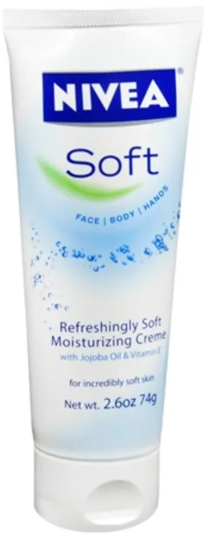 Nivea Soft Moisturizing Cream for Face, Body, and Hands - 2.6 oz*