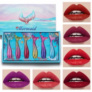 Not Easy To Fade Lipstick Lip Lipstick Set Color Matte