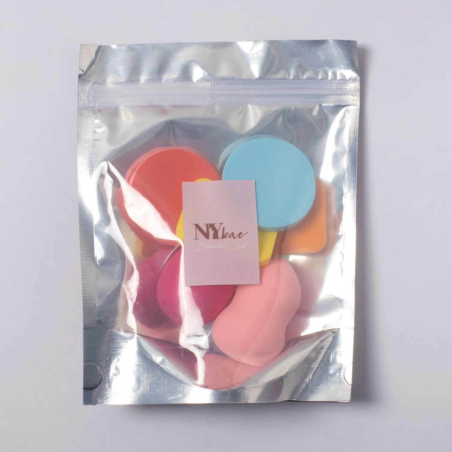 NY Bae Blender Bunch 01 | Pack Of 6 | Blender Set | Rectangle Puff | Round Puff | Teardrop Blender | Pear Blender | Flawless Makeup Application | Maximum Coverage
