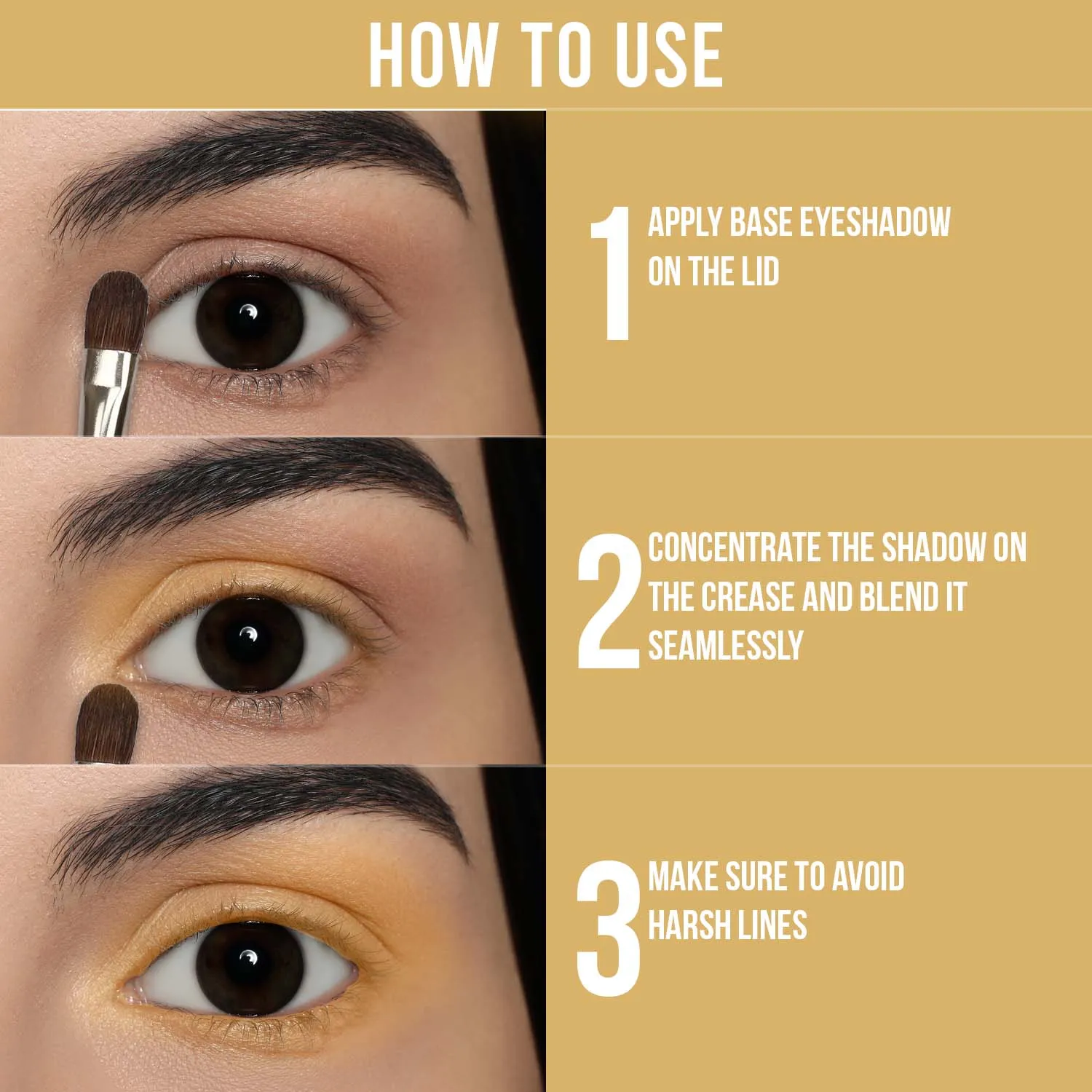 NY Bae Blinkin' Eyeshadow| Gold| Shimmer| Highly Pigmented - The Bronx 8 (1.2 g)