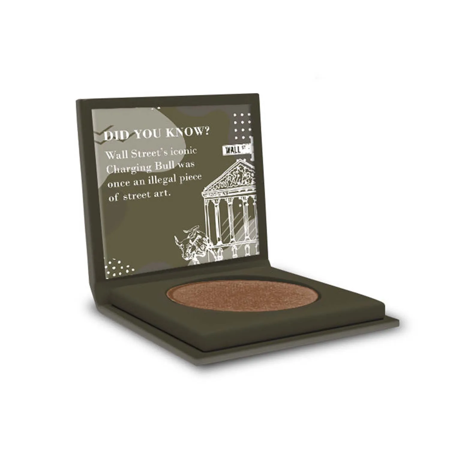 NY Bae Blinkin' Eyeshadow - Wall Street 9 (1.2 g) | Brown | Single Eyeshadow | Shimmer Finish | High Colour Payoff | Long lasting | Lightweight