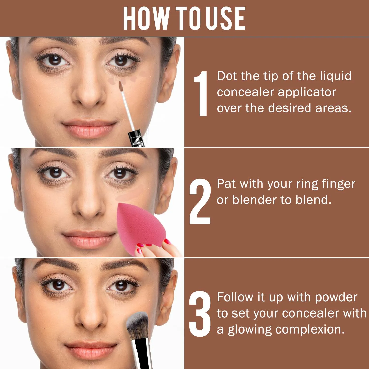 NY Bae Conceal & Conquer Liquid Concealer - Hot Chocolate 08 (4ml)
