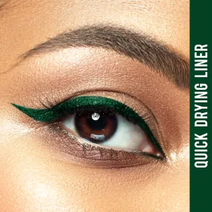 NY Bae Ellis Eyeland| Liquid eyeliner| Glossy| Waterproof - Green Moss (6 ml)