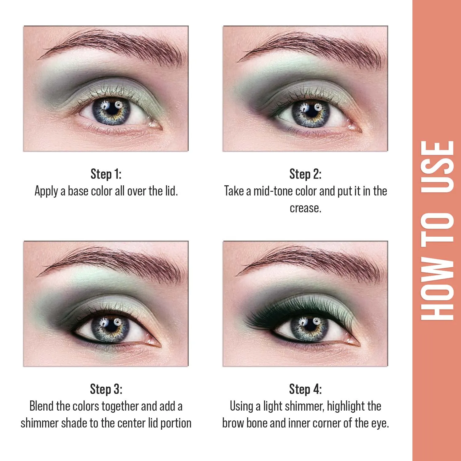 NY Bae Eye-Love Eyeshadow Palette | 9in1 Palette | Matte & Shimmer | Intense Pigment | Easily Blendable | Long Lasting | Smooth Finish | Blacks - Midnight Magic 01 (9 g)