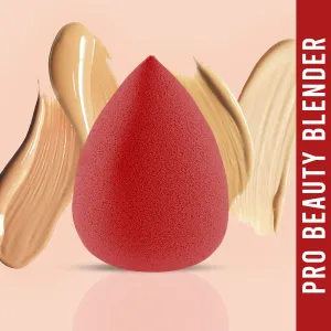 NY Bae Pro Beauty Blender | Makeup Sponge | Flawless Finish | Maximum Coverage - Red