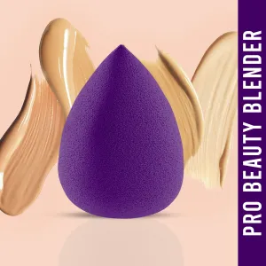 NY Bae Pro Beauty Blender | Makeup Sponge | Flawless Finish | Maximum Coverage - Violet